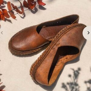 Mohinders Leather Flats